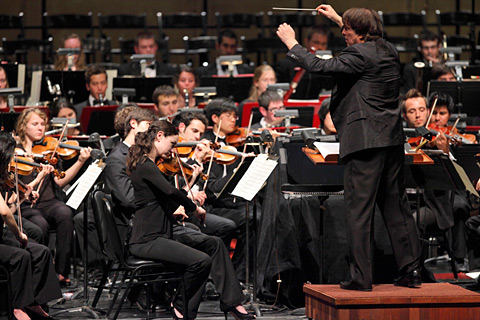 David Newman conducts the American Youth Symphony
