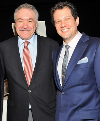 ASMAC President Larry Blank and composer Michael Giacchino