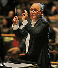 Morricone conducting in the U.N. General Assembly Hall