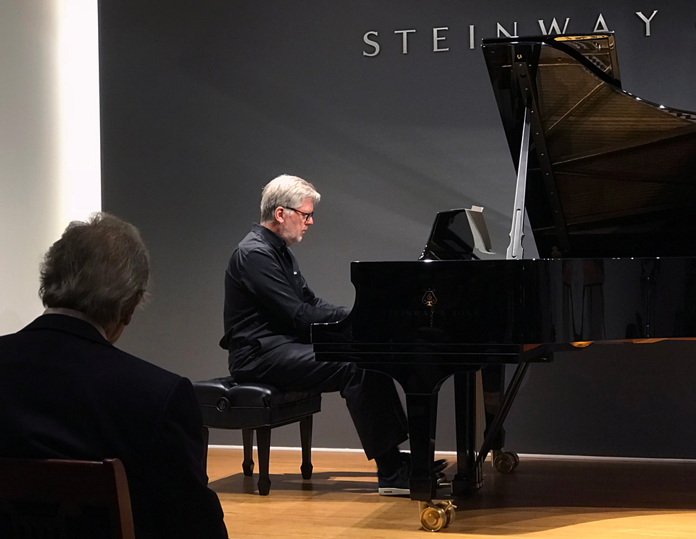 Jean-Michel Bernard performs Shifrin classics as the composer looks on